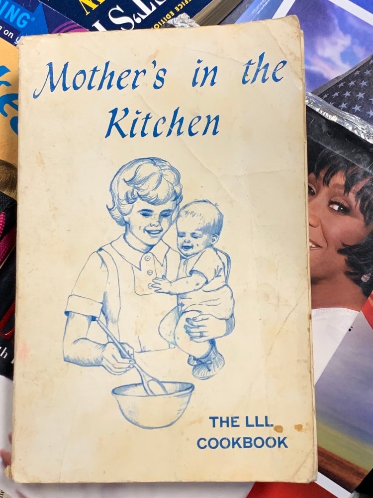 Photo of Mother's in the Kitchen The LLL Cookbook.